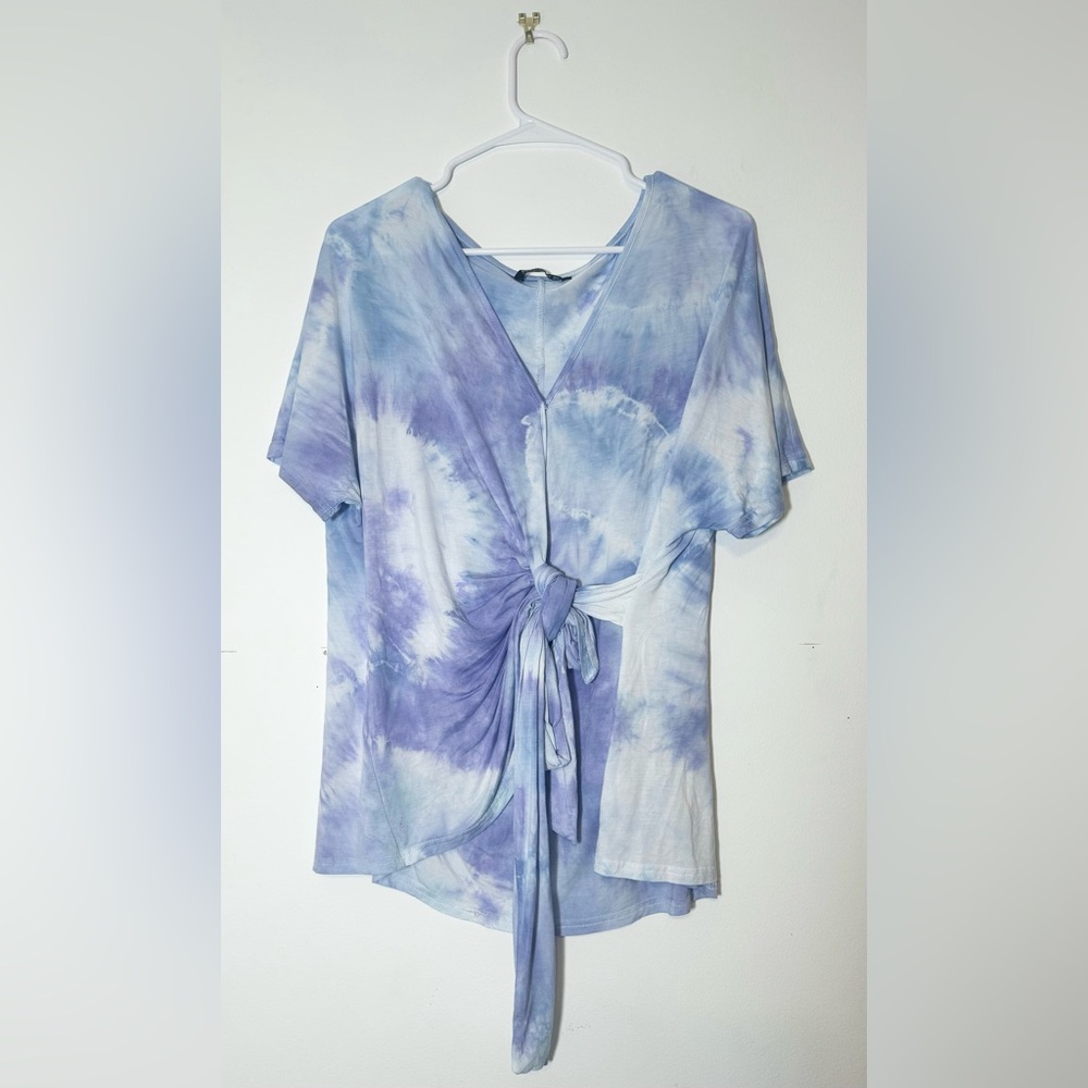 Bloomchic Women’s Size 12 Tie Dyed Wrap Shirt